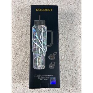 Coldest Limitless Bottle 46oz Wizarding Skies Black Magic Celestial Tumbler NEW